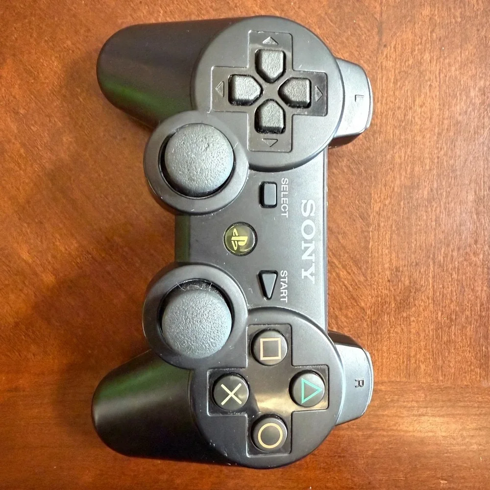 Sony PlayStation 3 PS3 DualShock 3 Wireless Controller CECHZC2U Sixaxis Black - Picture 7 of 7